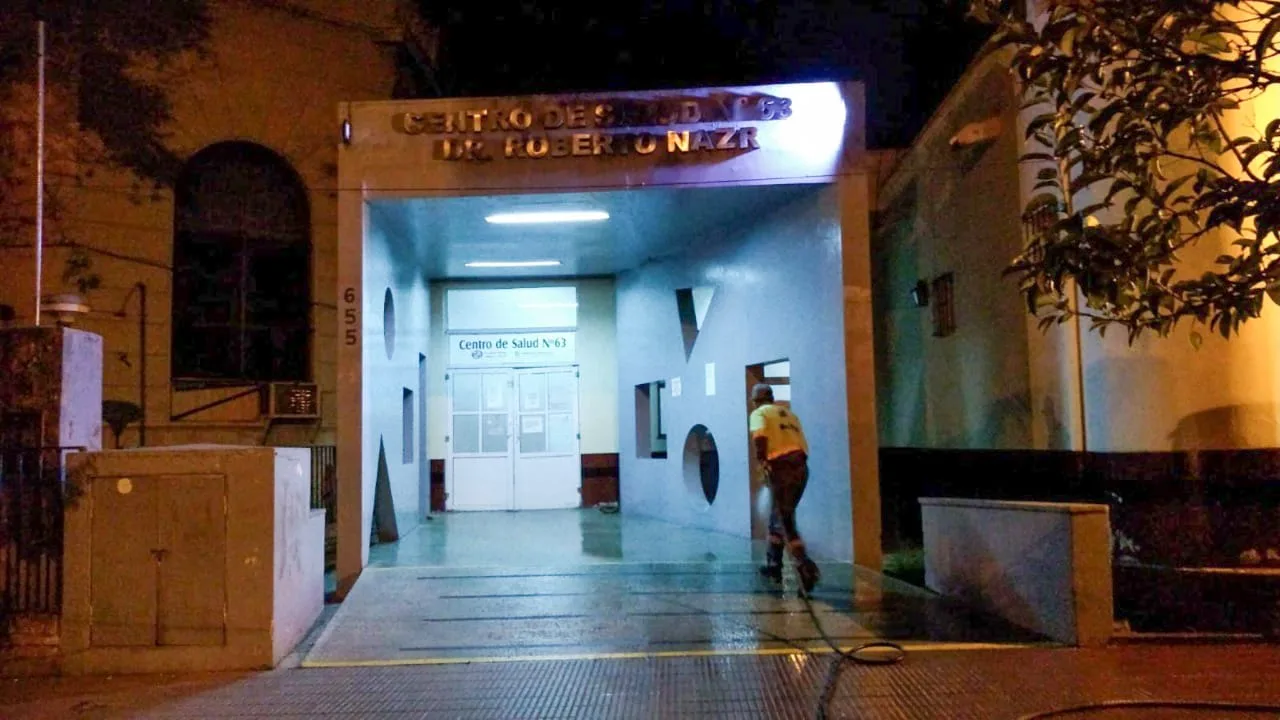 desinfección centro de salud 4a