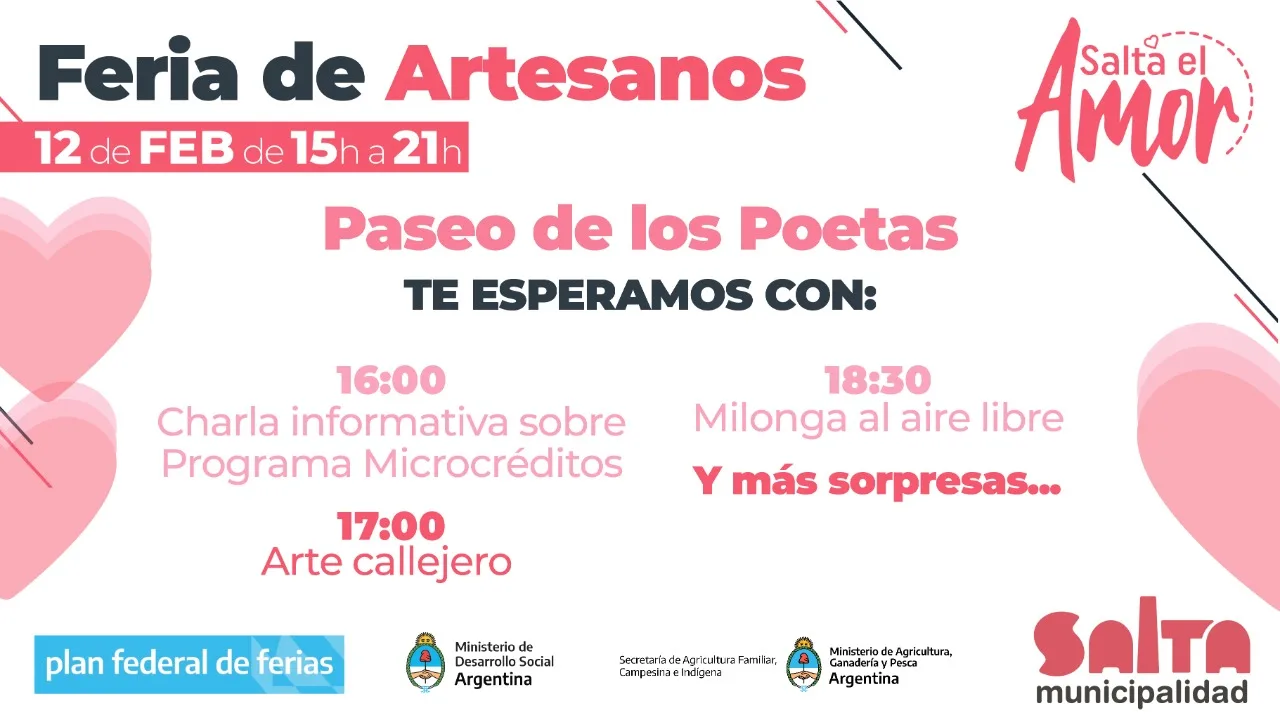 feria Paseo de los Poetas febrero