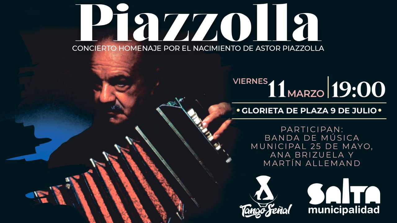 homenaje a Piazzolla flyer