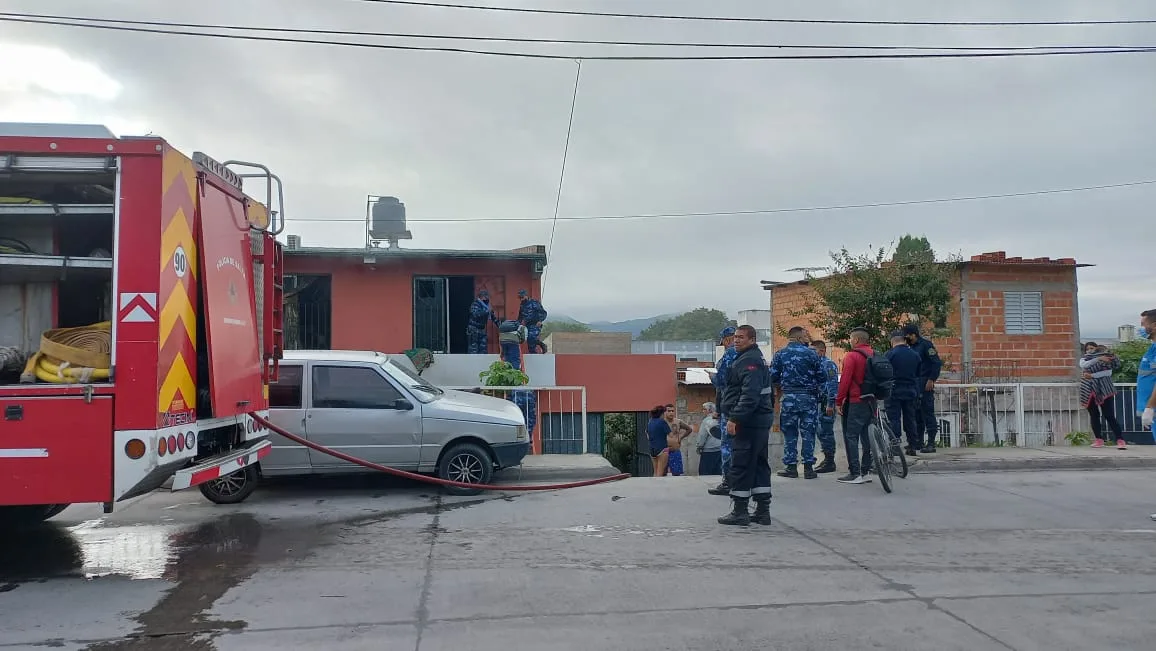 intervención incendio vivienda Juan XXIII B