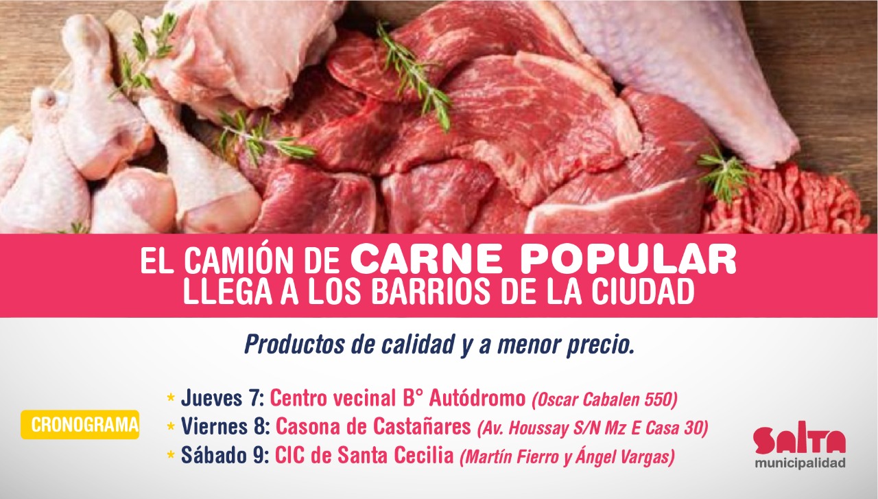 carne popular flyer