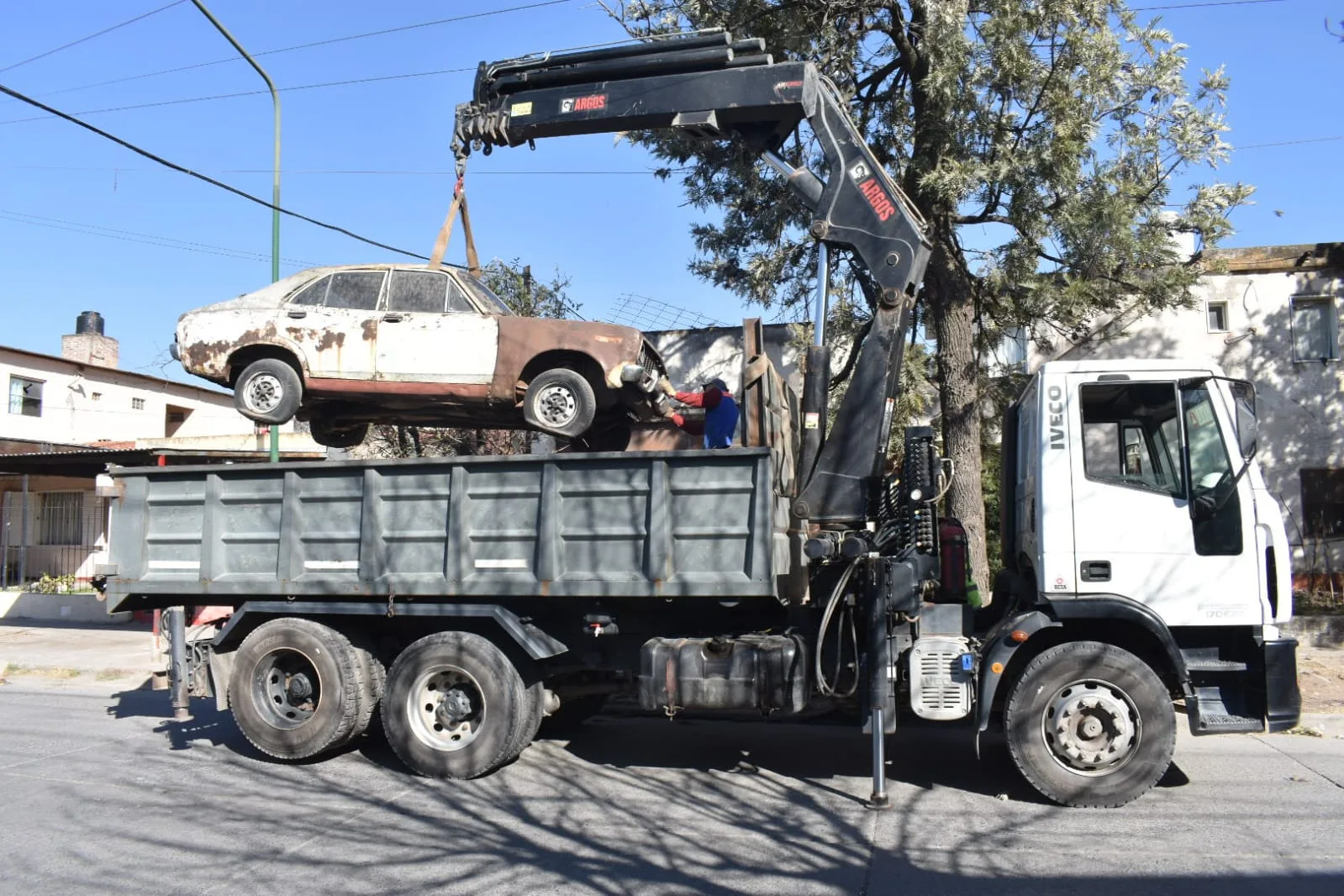 retiró vehículos abandonados 2