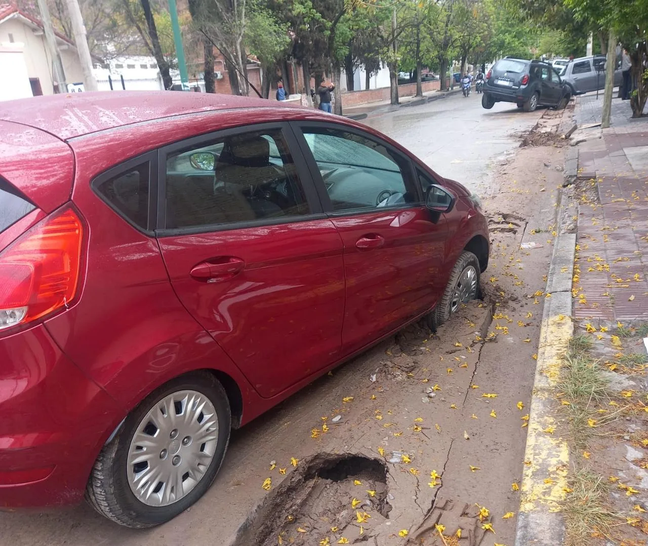 Boedo al 100 - obra mal señalizada - 4