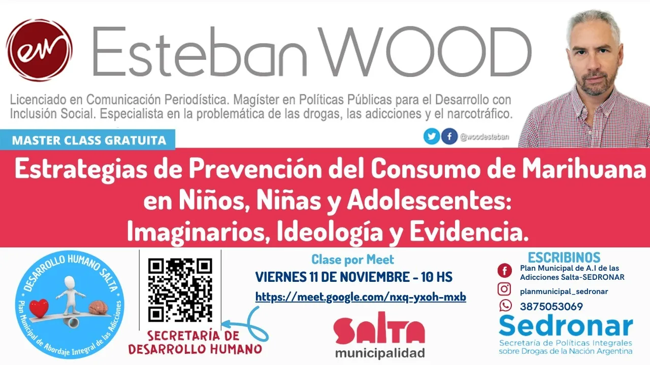 charla prevención flyer