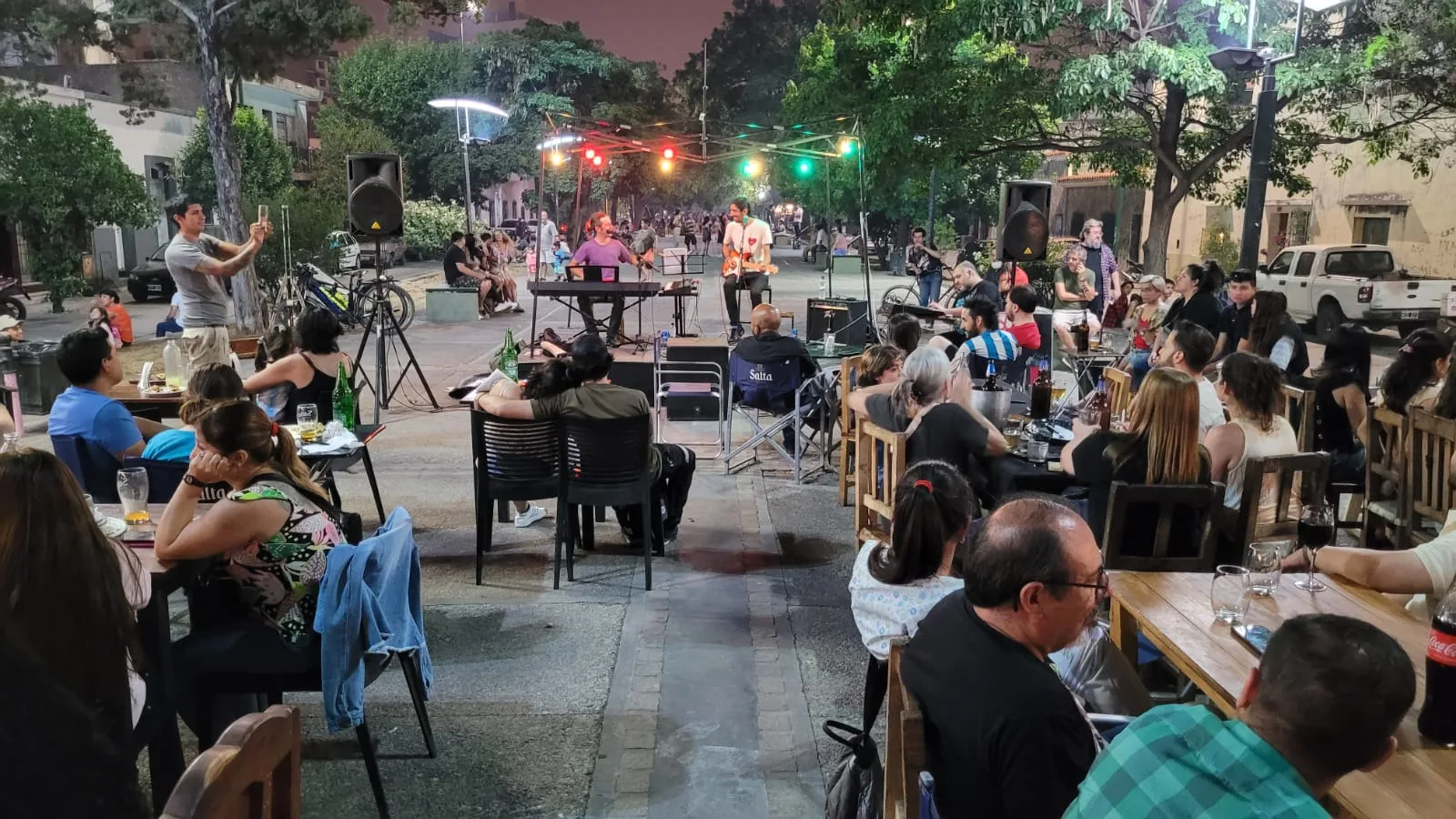 ciclo homenaje en Paseo de los Poetas A