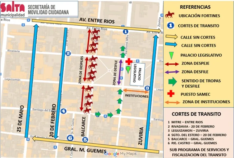 actos fundación mapa