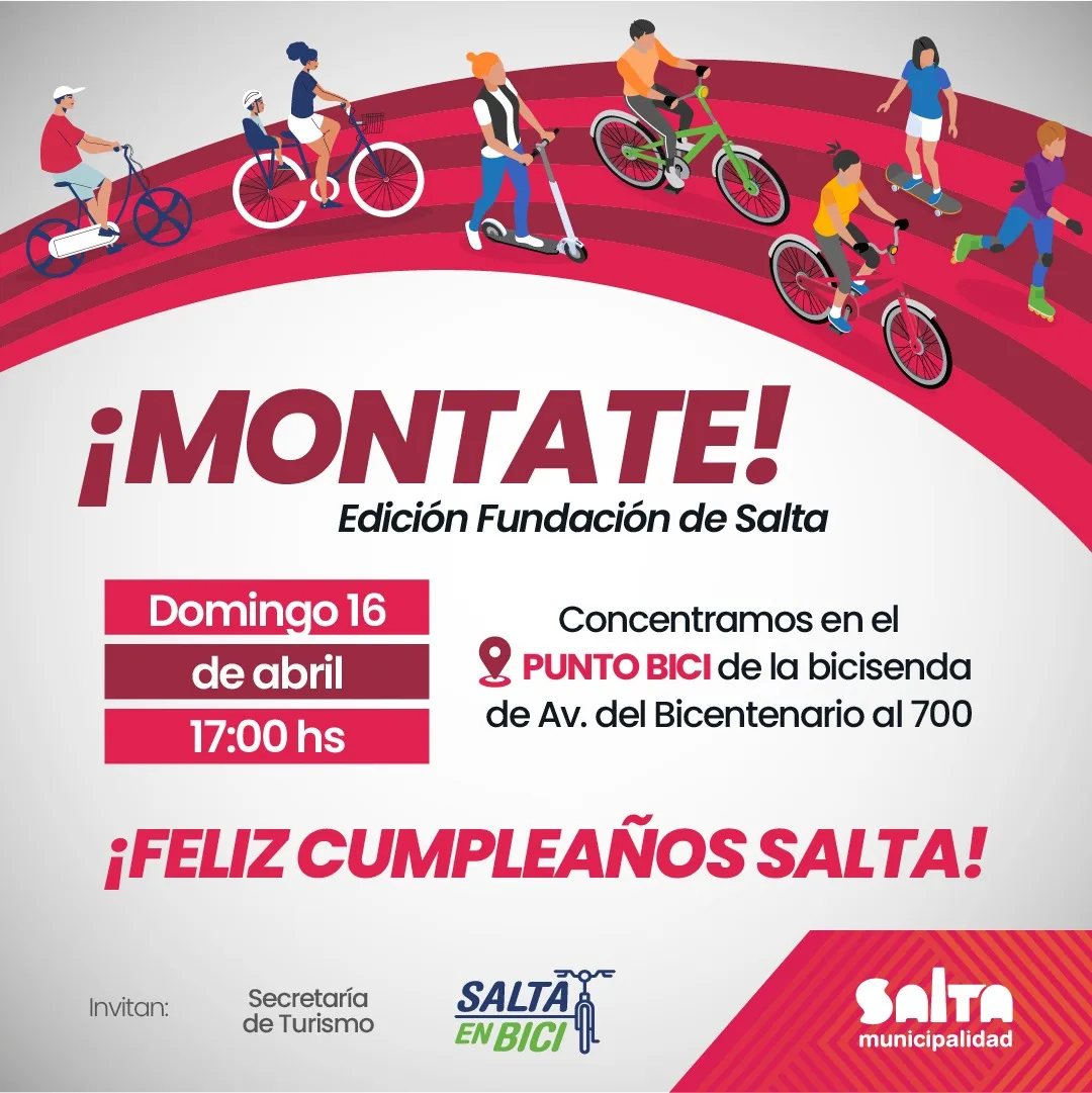 flyer pedaleada 16 de abril