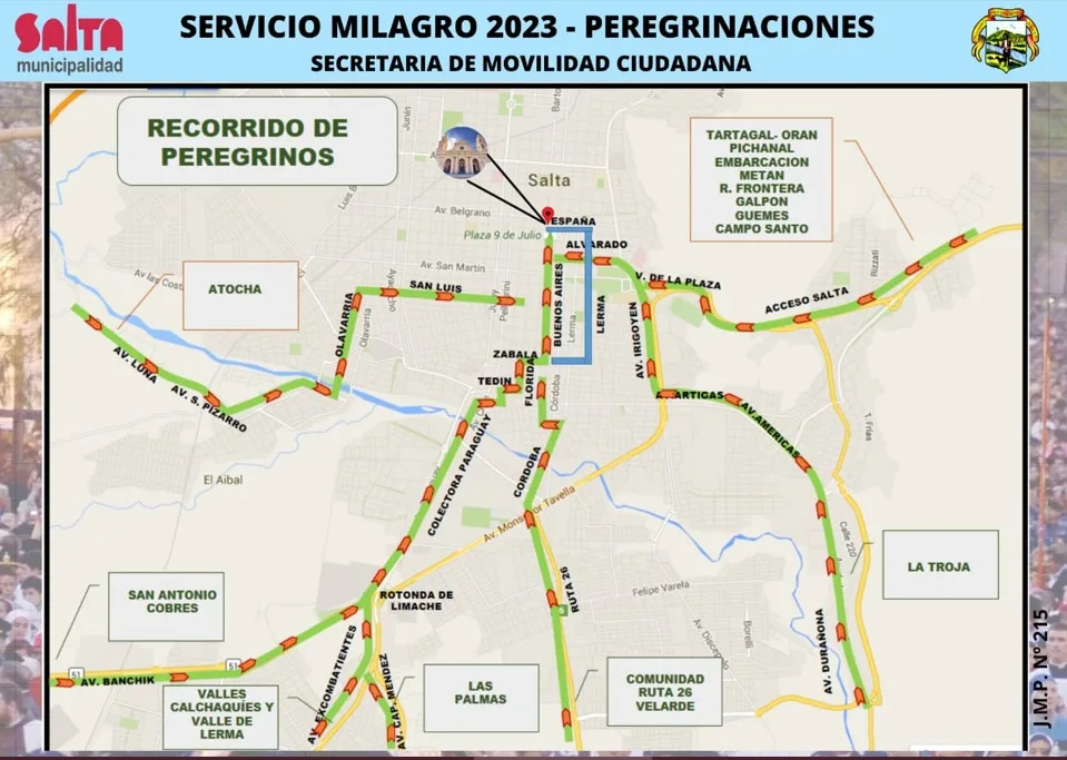 Operativo Peregrinaciones 2023-2