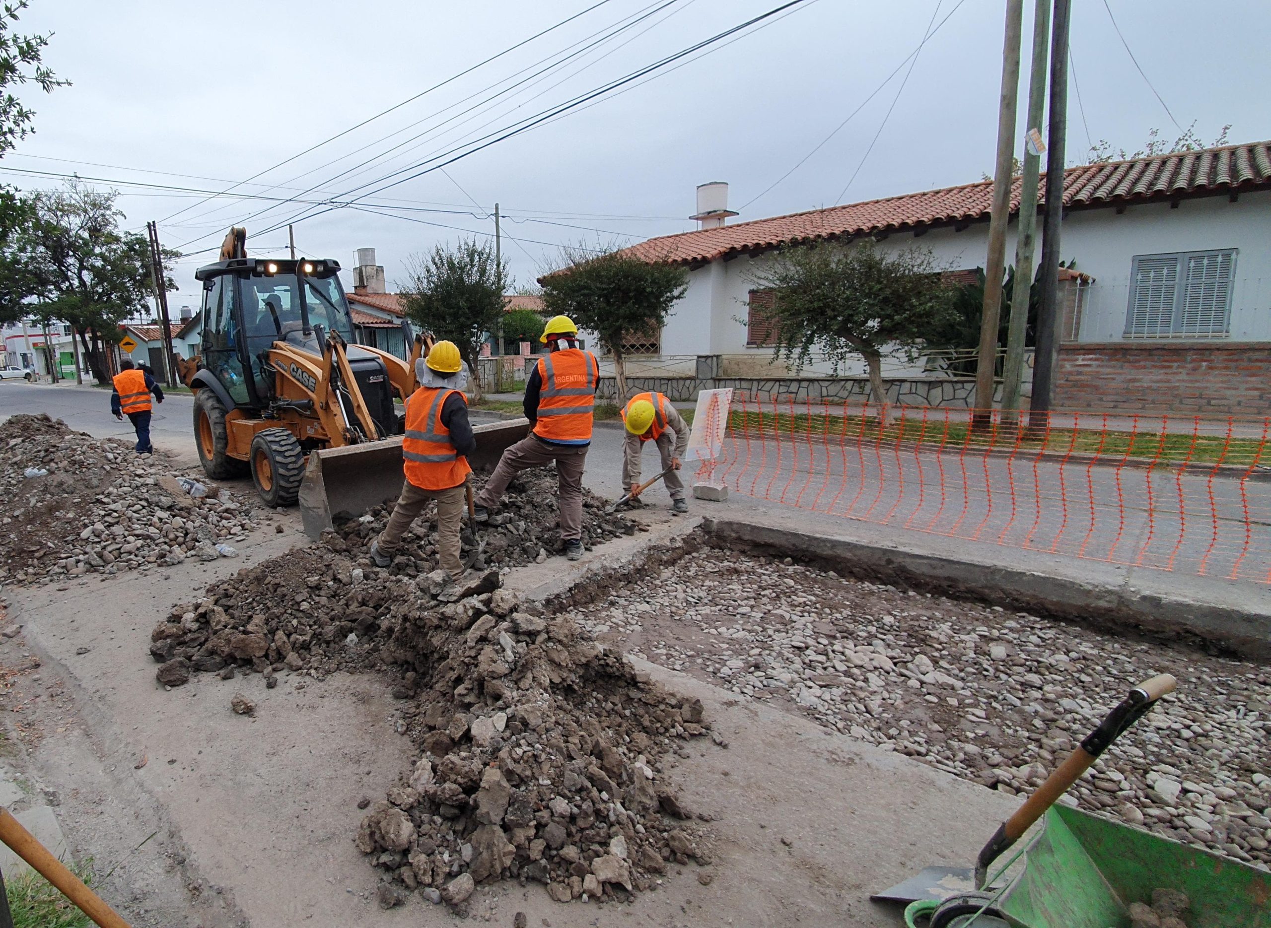 Arreglo de calles San Martin y Olavarria (5)