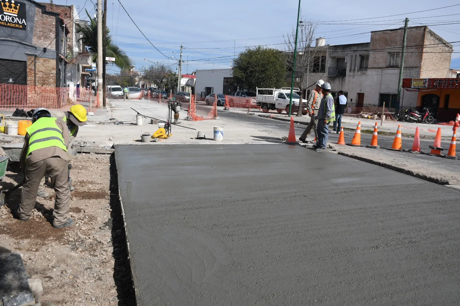 hormigonado Corrientes y Santa Fe (3)