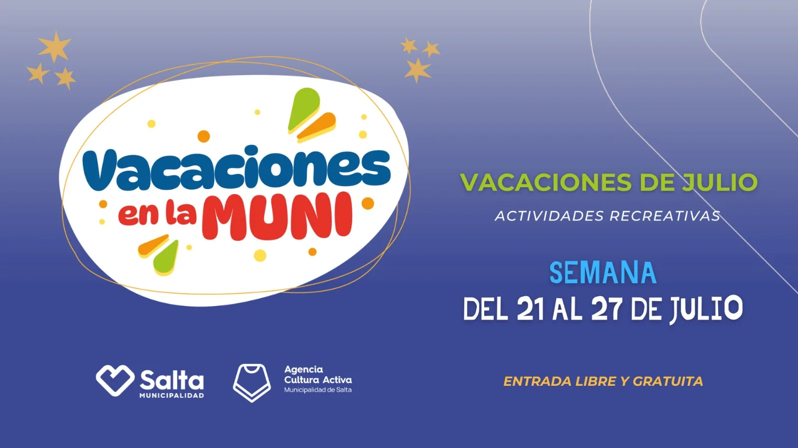 nuevo horizontal Vacaciones en la Muni