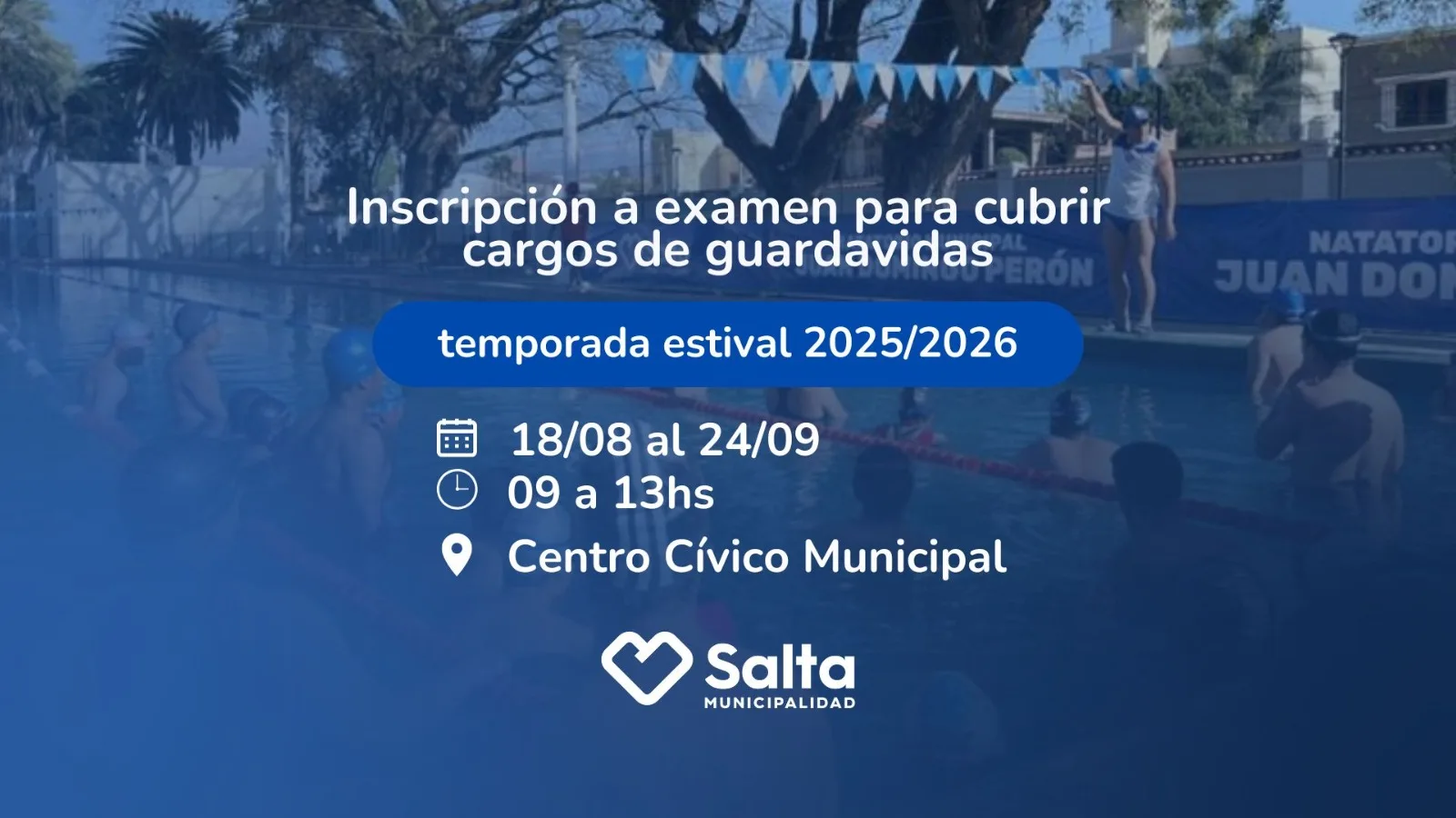 flyer inscripciones guardavidas