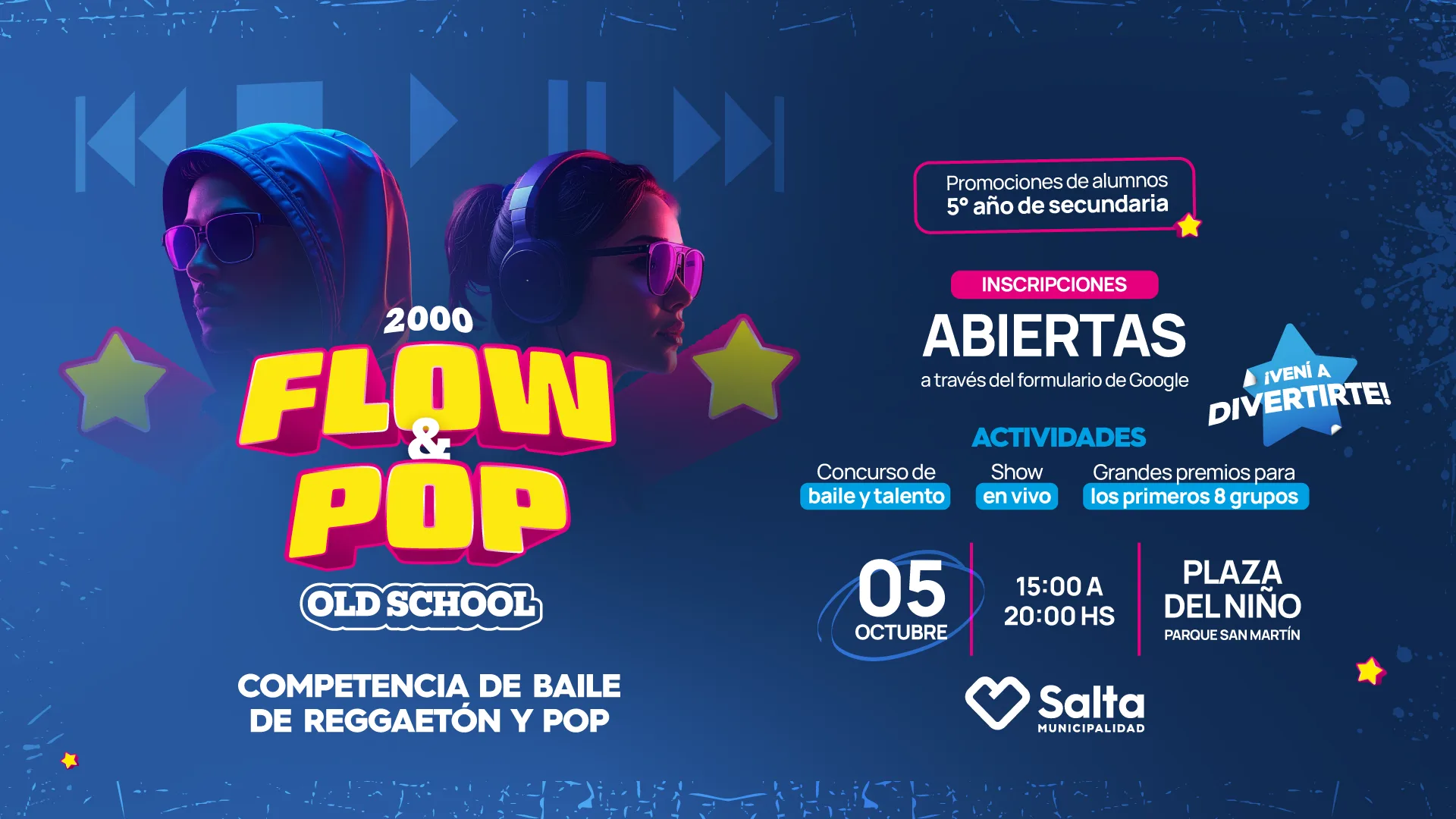 Flow Pop Competencia de baile 2025 web