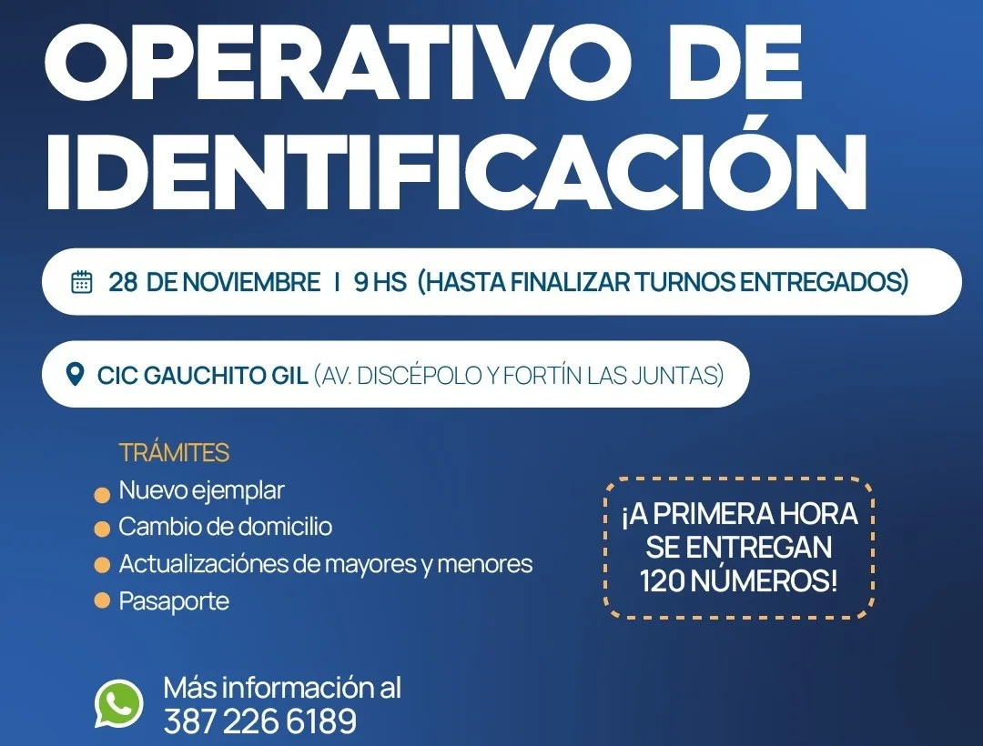 Operativo de Indentifación