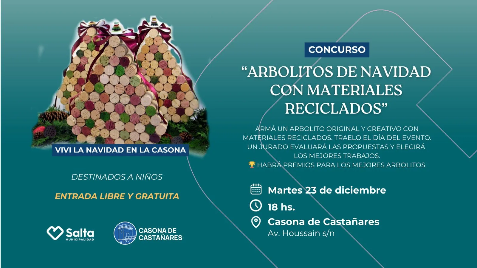 flyer casona concurso navidad de arbol reciclado flyer casona concurso navidad de arbol reciclado