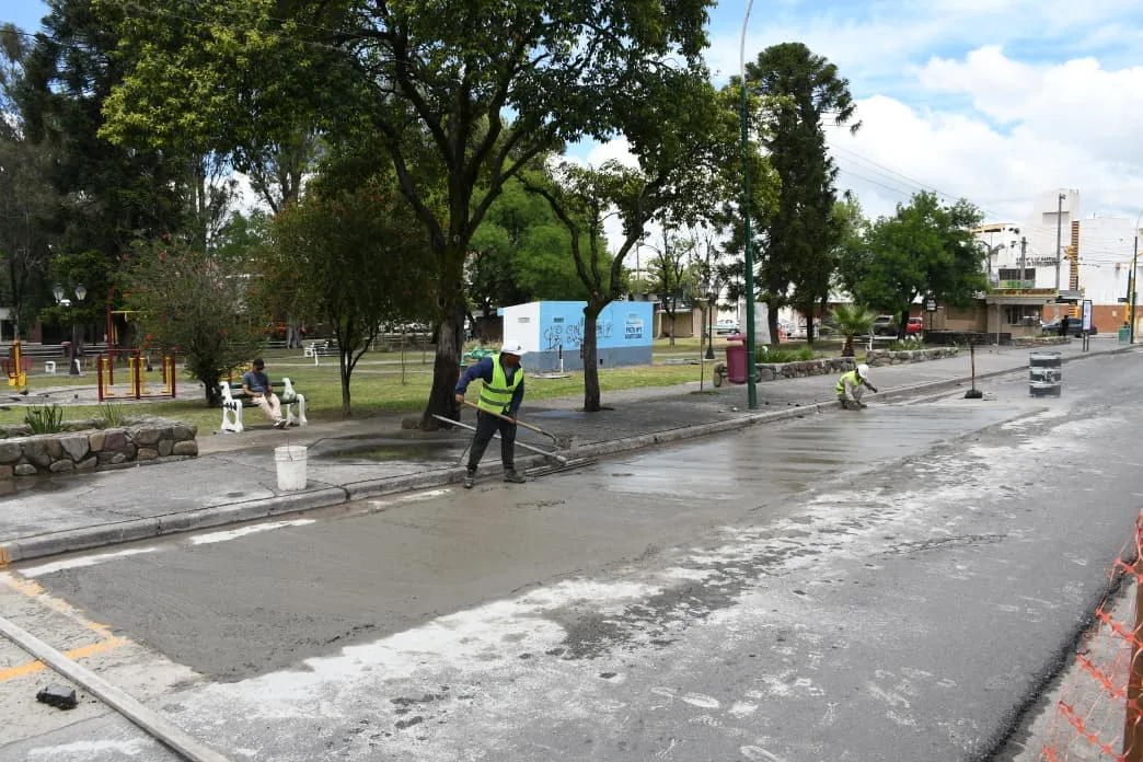Hormigonado en Entre Rios entre Siria y Maipu (4)