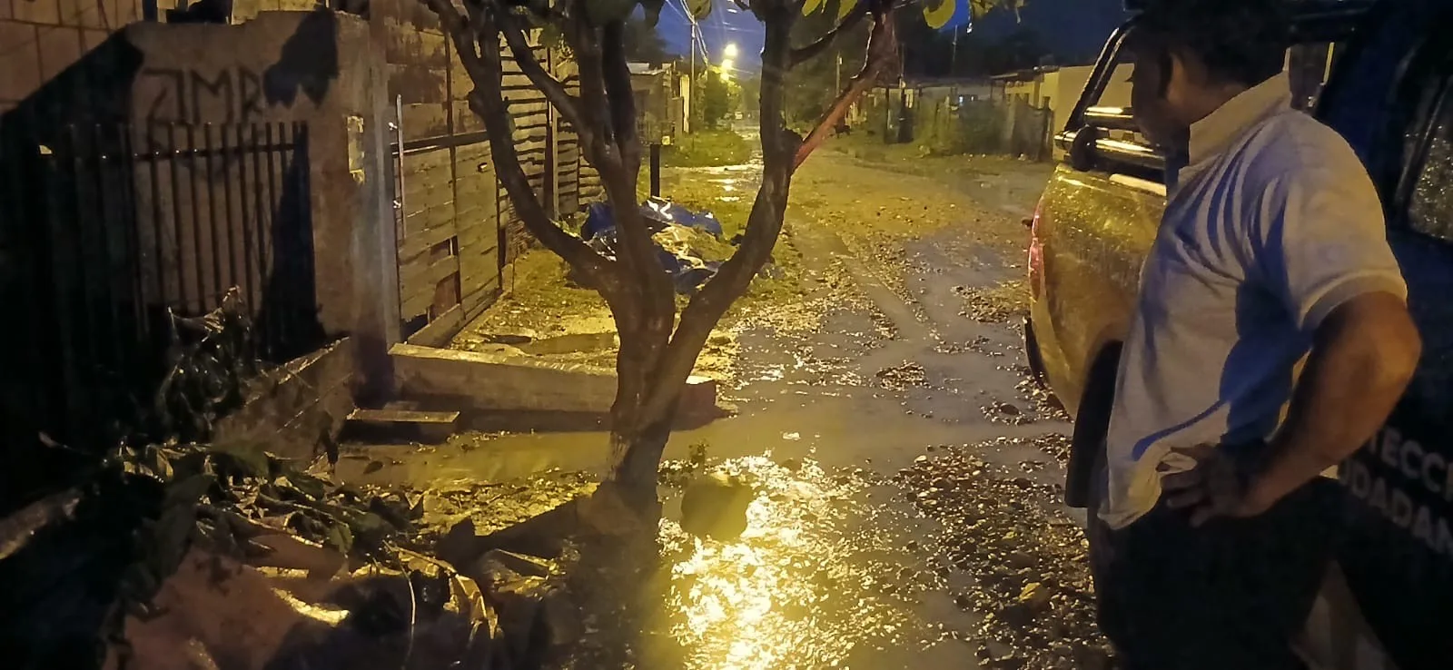 intervención por lluvia B