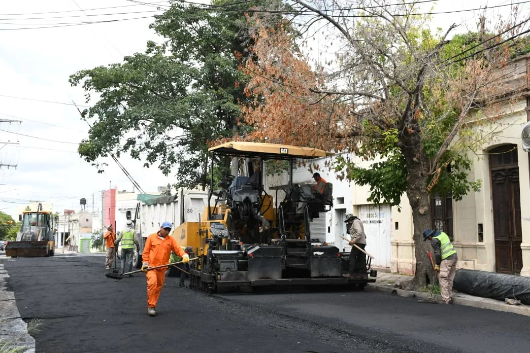Pavimentación Mitre entre O'Higgins y Necochea (2)