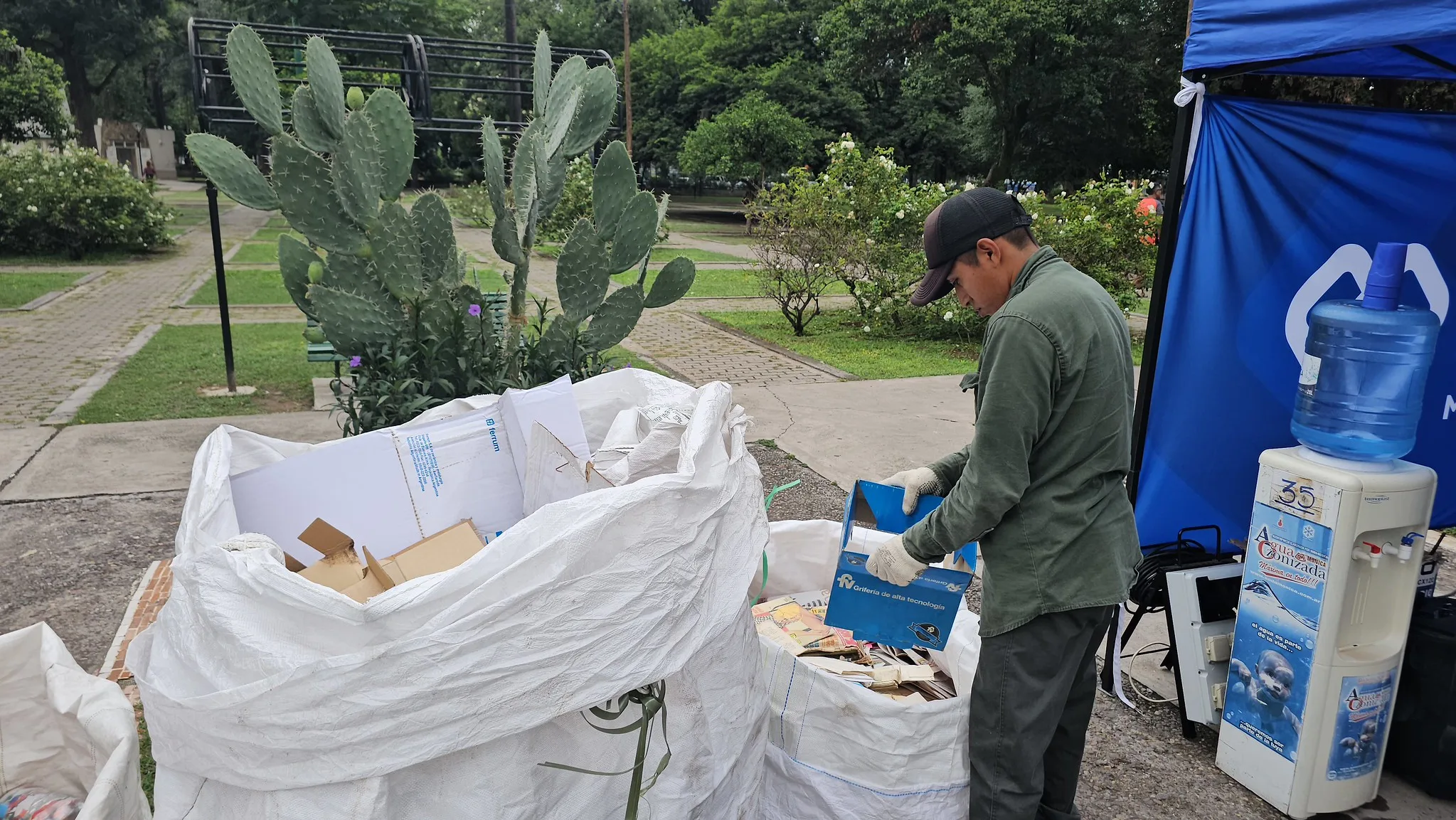 reciclatón parque San Martín 7