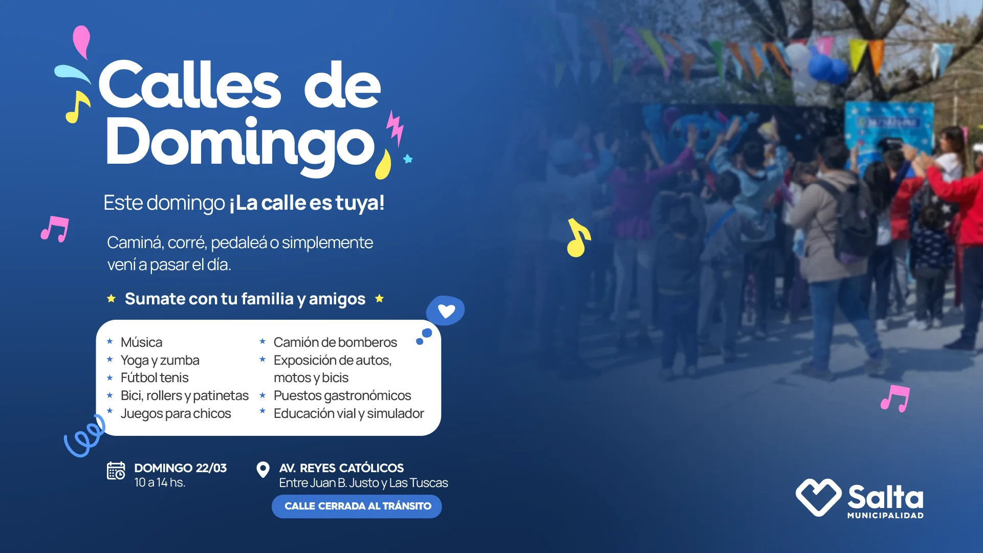 web calles de domingo