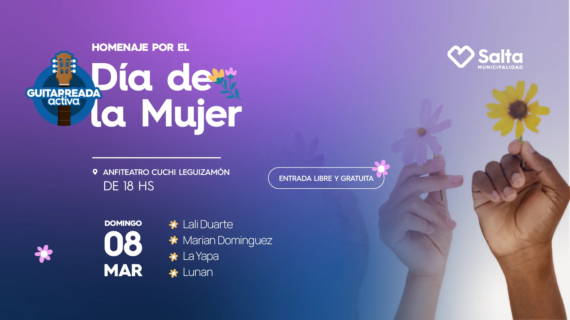 Web I Guitarreada Activa - Día de la Mujer