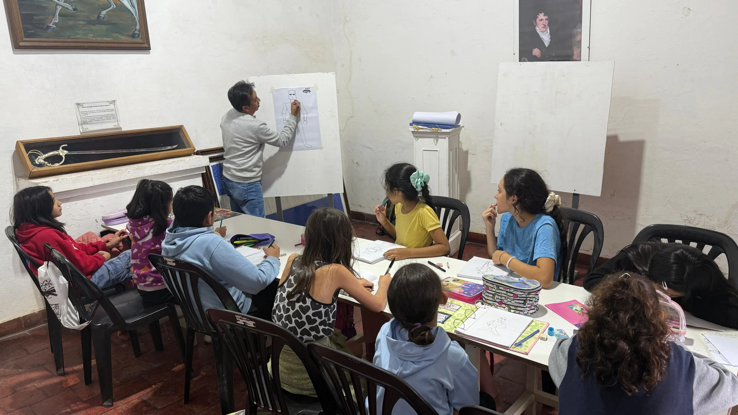 5.Taller de Cómics en Casona