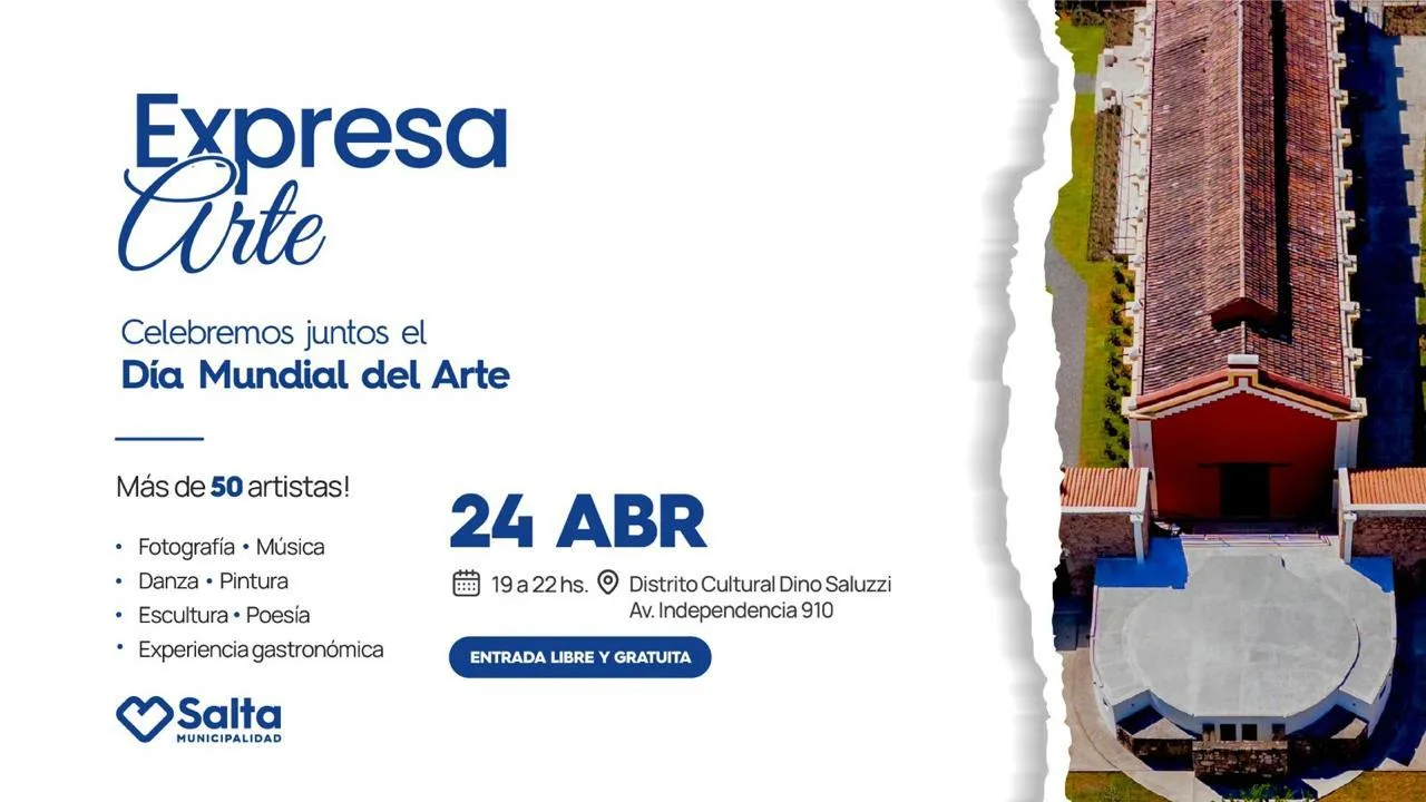 flyer horizontal EXPRESA ARTE