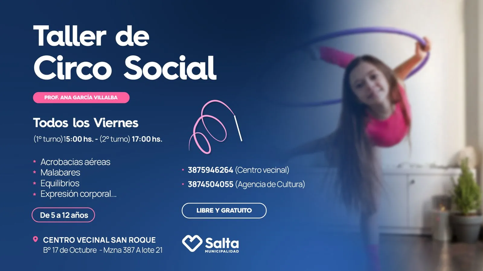 flyer horizontal taller circo social flyer horizontal taller circo social