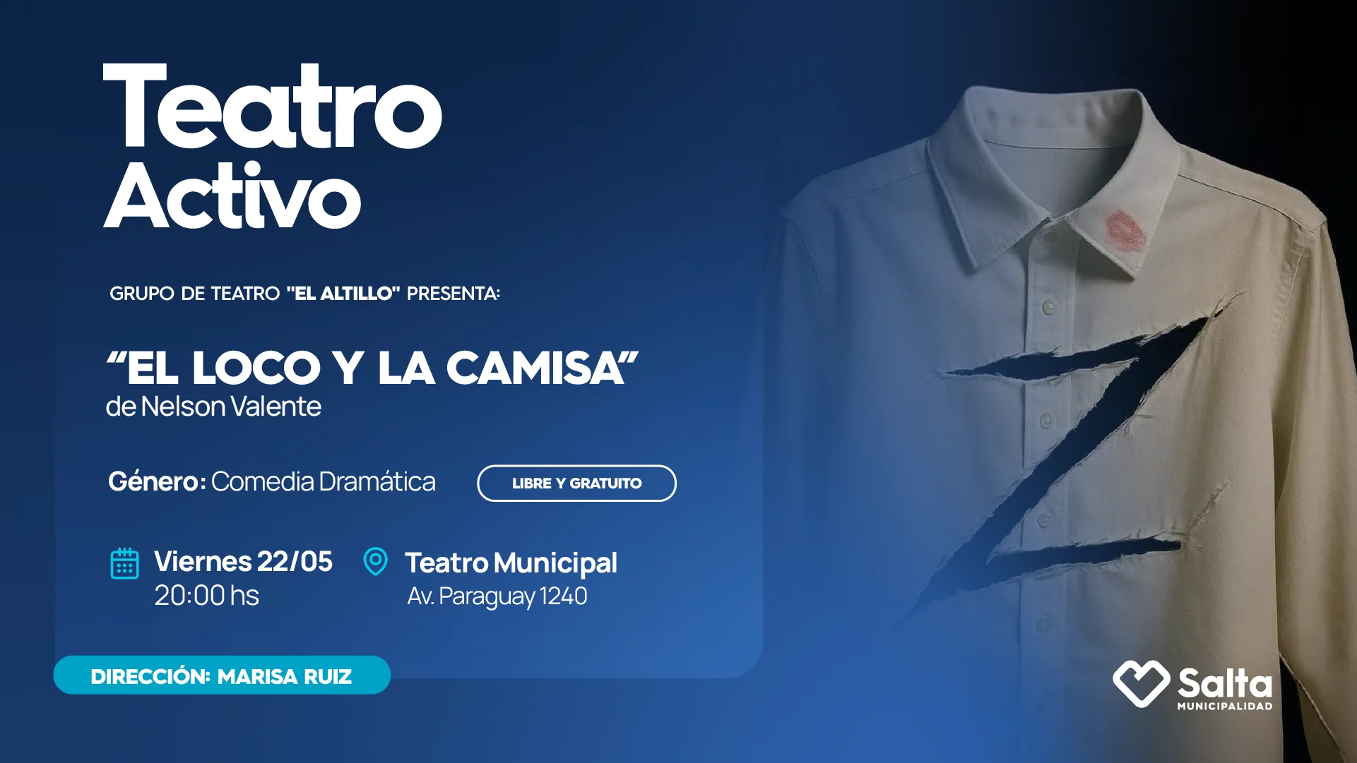 Web El loco y la camisa