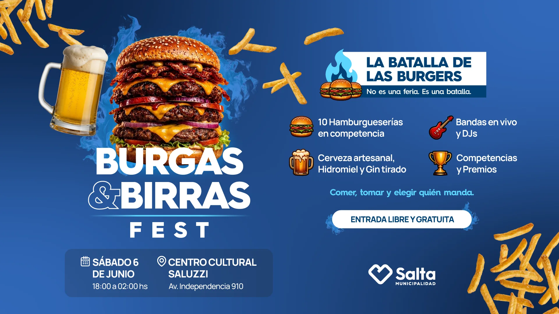 BURGAS & BIRRAS FEST – MUNICIPALIDAD SALTA – WEB BURGAS & BIRRAS FEST - MUNICIPALIDAD SALTA - WEB