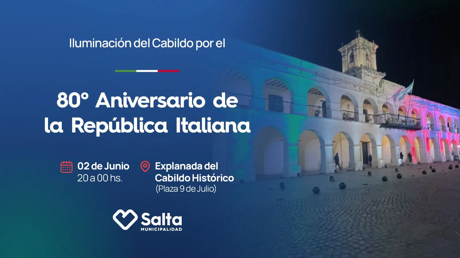 flyer horizontal cabildo italia iluminación flyer horizontal cabildo italia iluminación