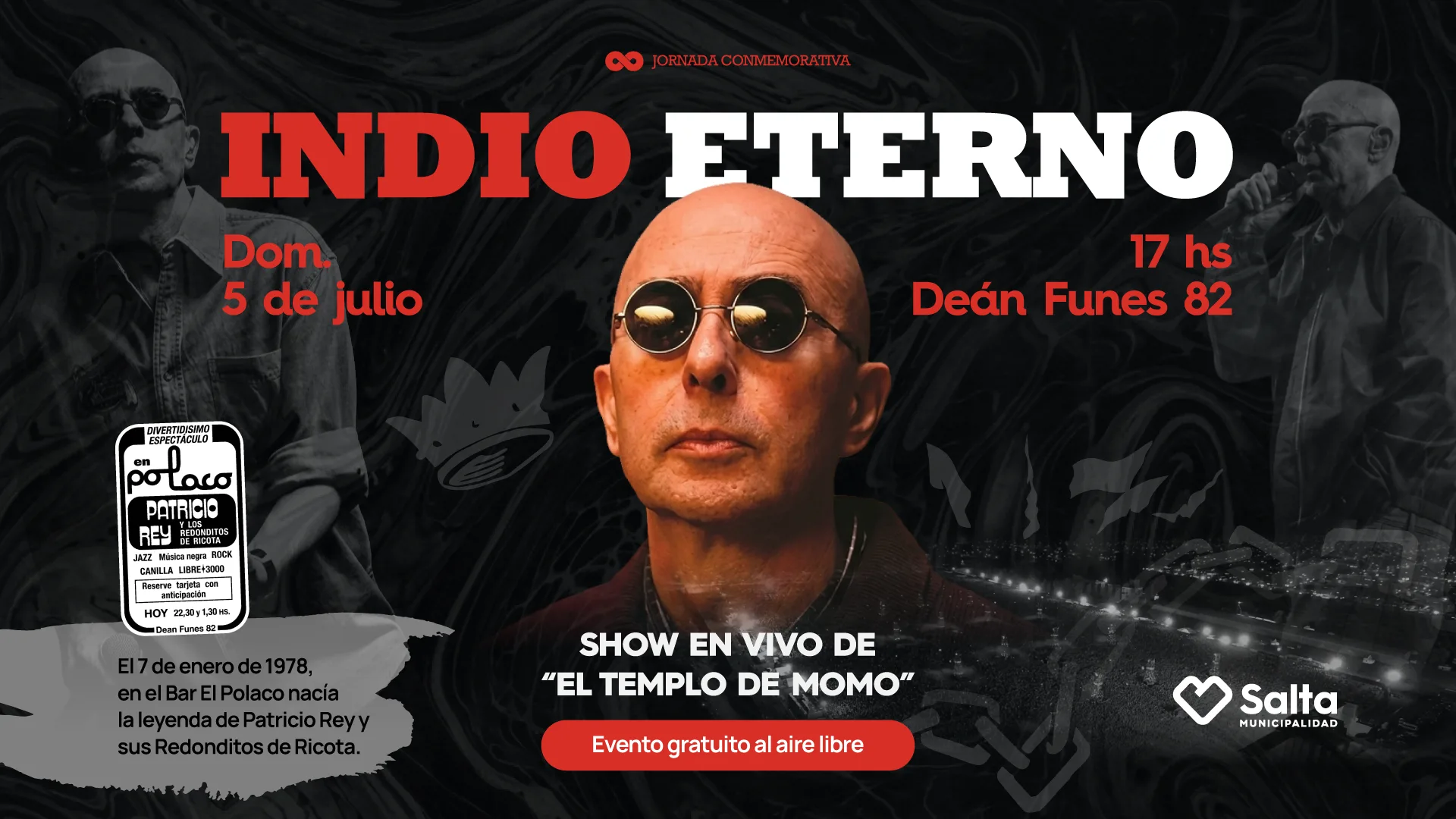 INDIO ETERNO – JULIO – MUNICIPALIDAD SALTA – WEB INDIO ETERNO - JULIO - MUNICIPALIDAD SALTA - WEB