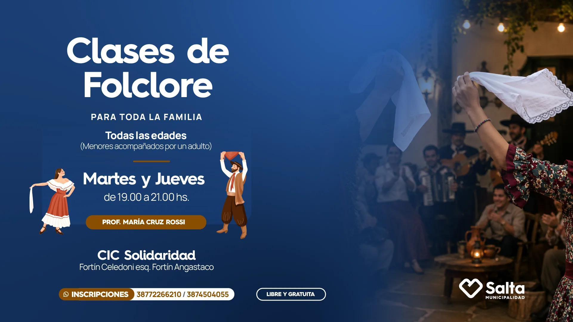 Web – Clases de Folclore (CIC Solidaridad) Web - Clases de Folclore (CIC Solidaridad)