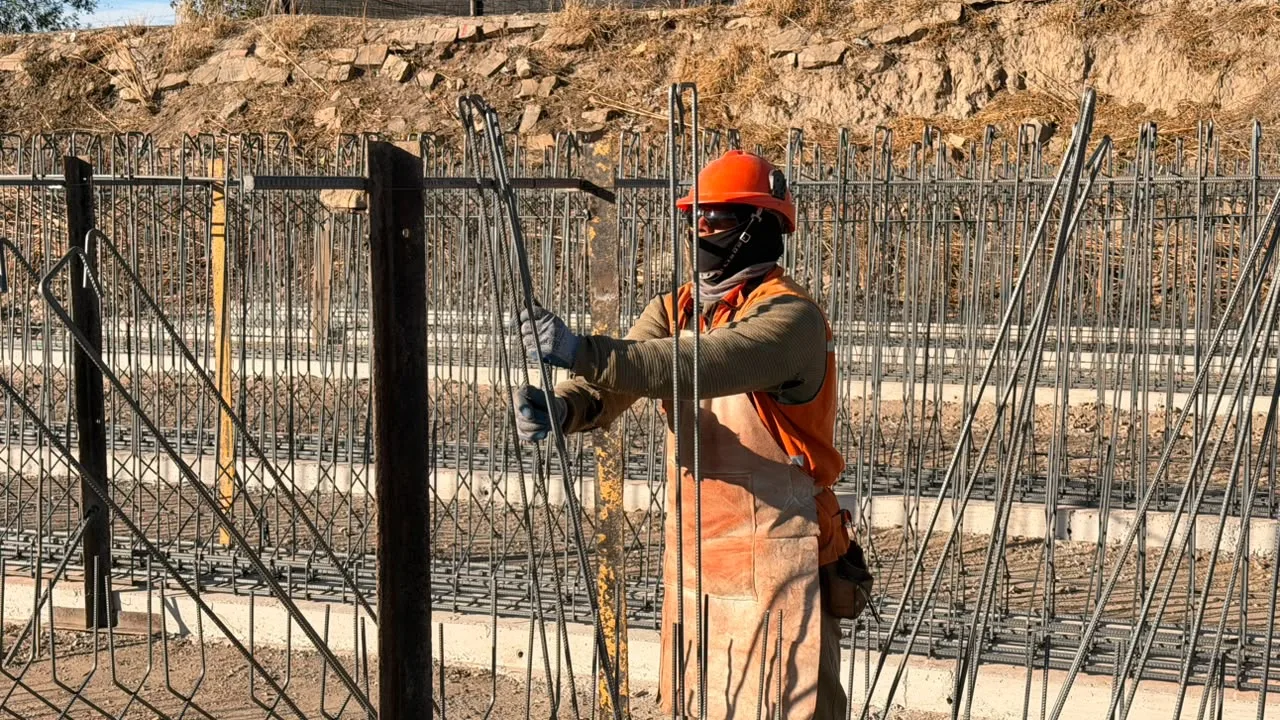 Avance de obras en el puente de Santa Lucía (3) Avance de obras en el puente de Santa Lucía (3)