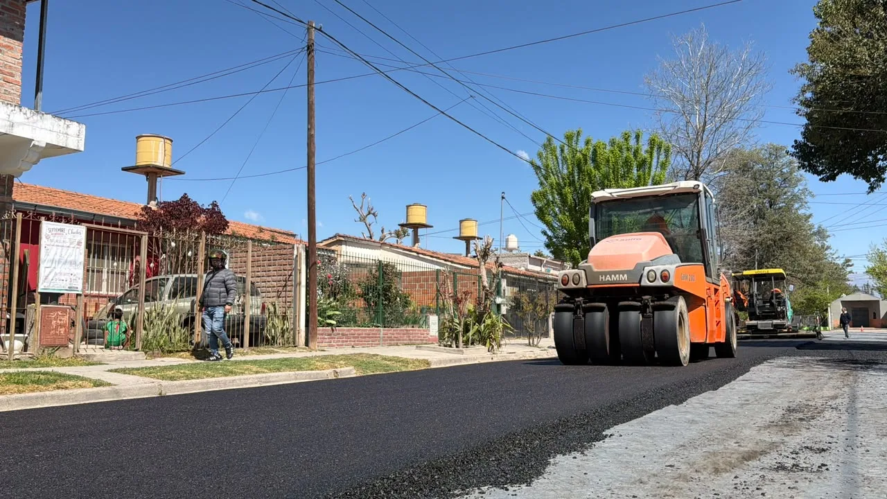Pavimentación en barrio Limache (4)