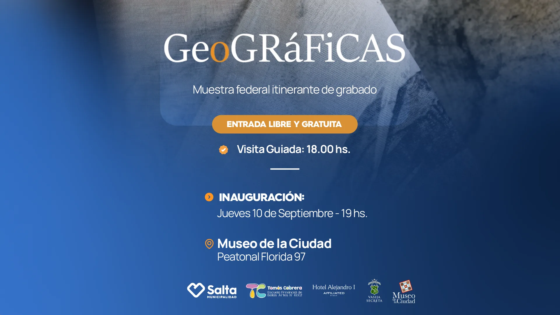 web Geográfico Inauguración