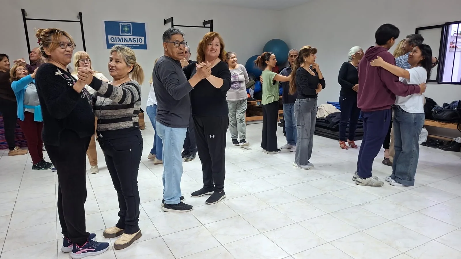 3.tango llegó al Natatorio Perón
